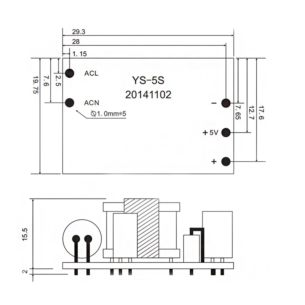 YS-U5S5W-AC-to-DC-5V-800mA-Switching-Power-Supply-Module-AC-to-DC-Converter-4W-Regulated-Power-Suppl-1758573