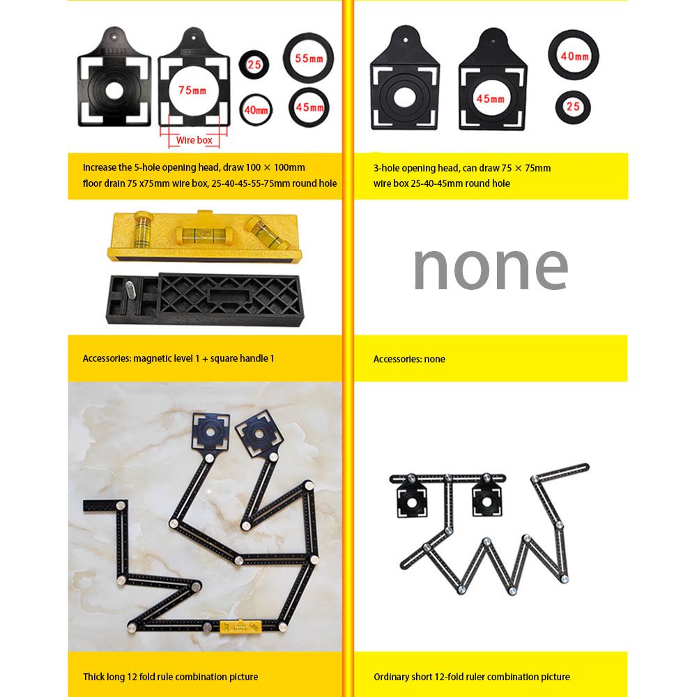 12-Folding-Tile-Template-Tool-Measuring-Tool-Protractor-Multi-Angle-Ruler-Layout-Angle-Ruler-Carpent-1587643