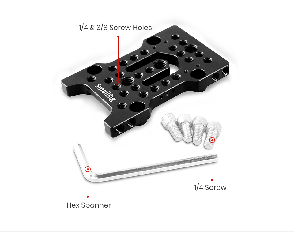 SmallRig-1852-Quick-Release-Plate-For-FS5-Top-Cheese-Mounting-Plate-for-Sony-PXW-FS5-Dslr-Camera-Mou-1759937