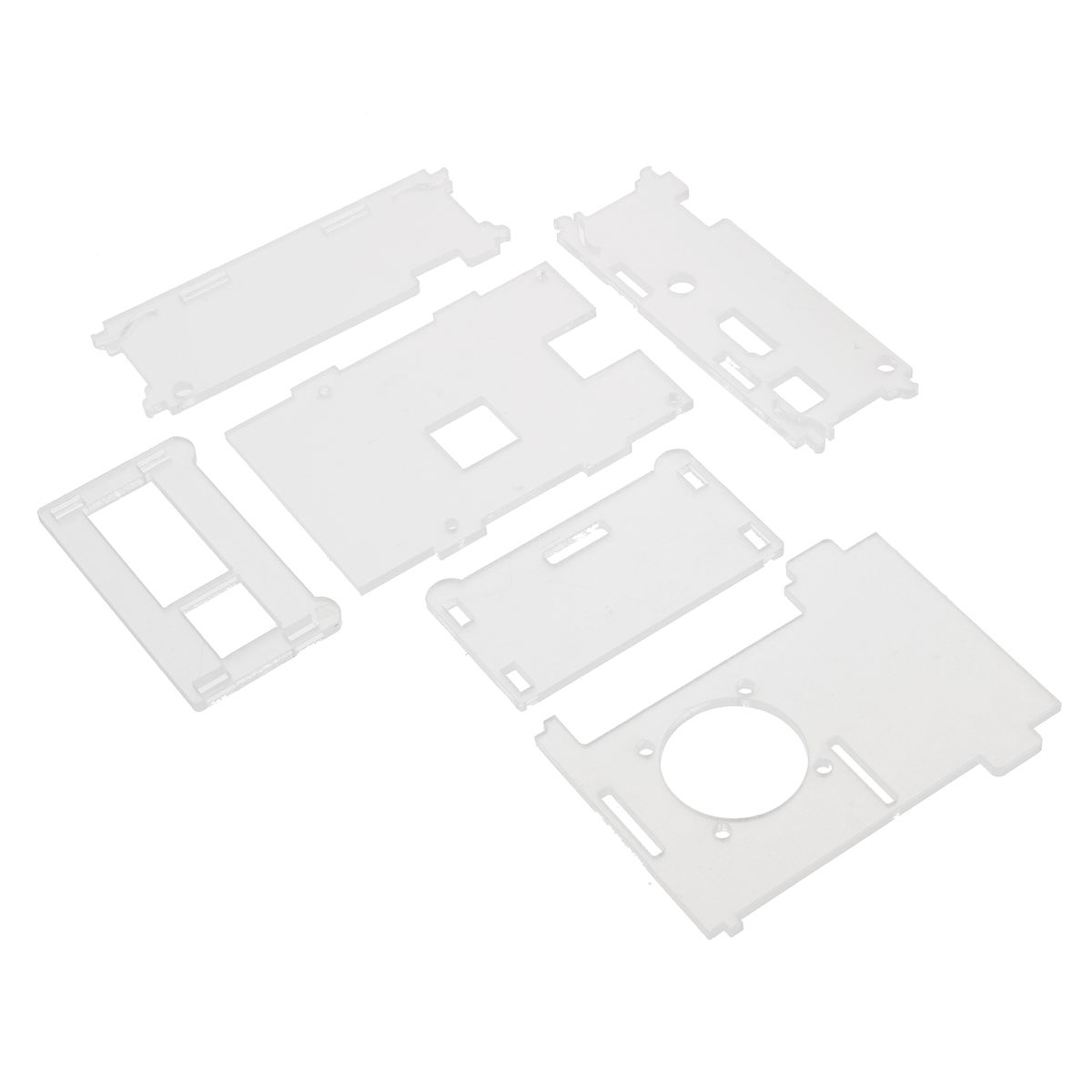 3x-Heat-Sinks--Cooling-Fan--Clear-Enclosure-Case-Box-For-Raspberry-Pi-3-Model-b-1202373