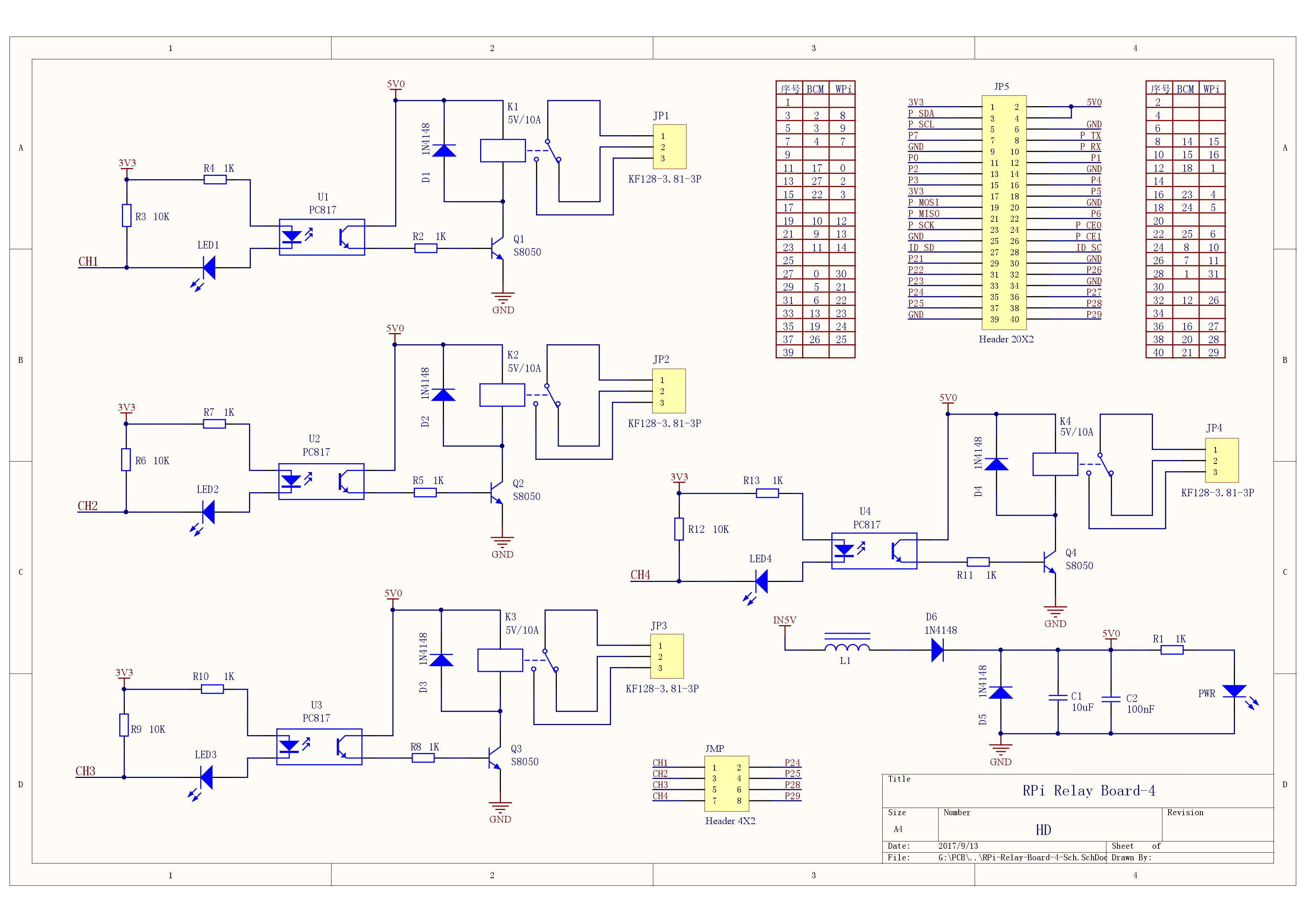 4-Channel-5A-250V-AC30V-DC-Compatible-40Pin-Relay-Board-For-Raspberry-Pi-AB2B3B-1217228