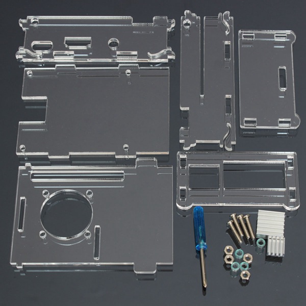 Acrylic-Shell-With-Two-Heat-Sink-For-Raspberry-Pi-2-Model-B--RPI-B-1006485