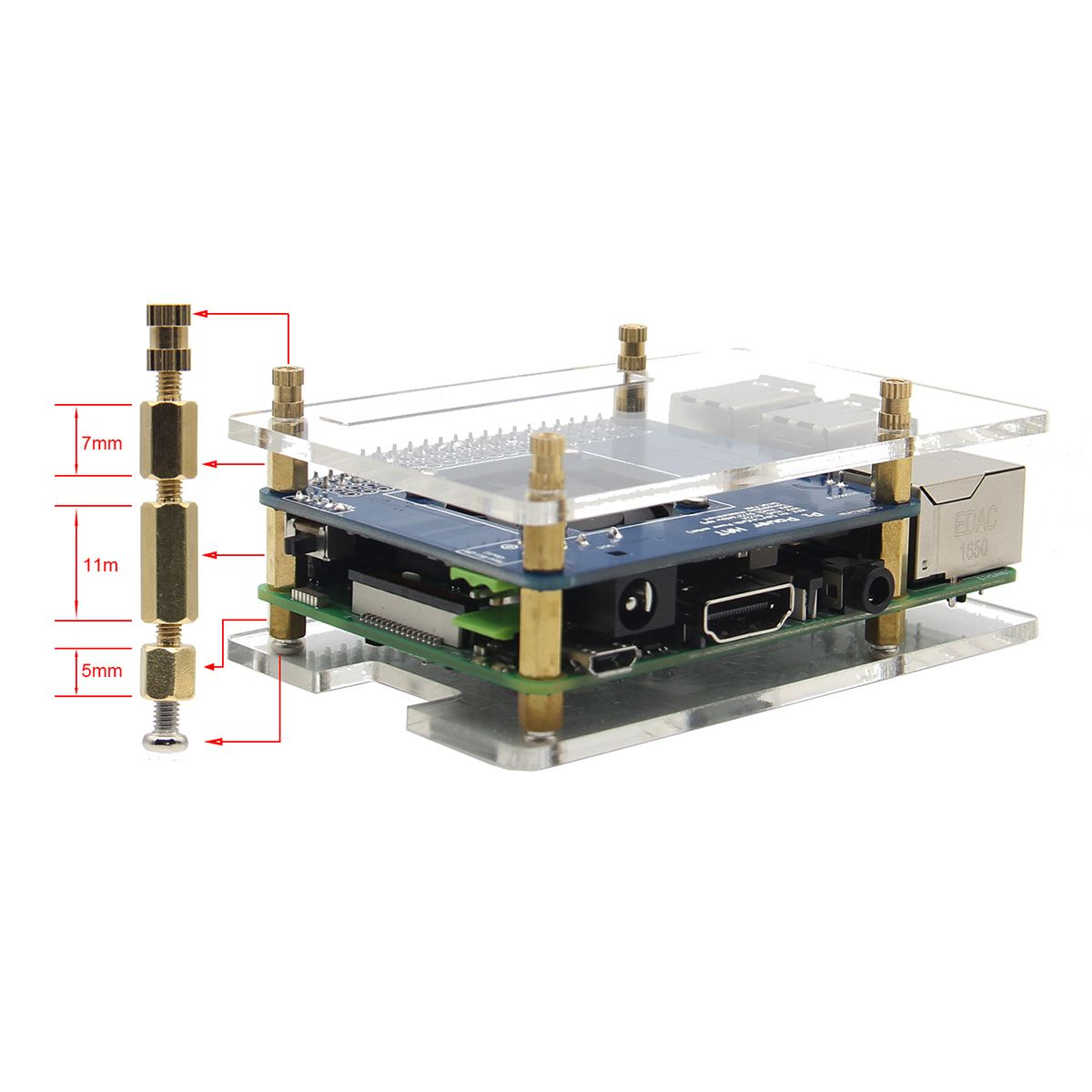 Geekworm-Temperature-Control-Fan-And-Power-Expansion-Board--Acrylic-Case--Copper-Heat-Sink-Kit-1150152