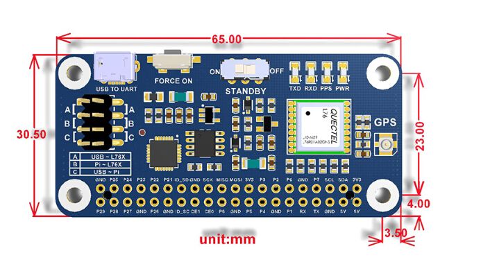 Waveshare-L76X-Multi-GNSS-HAT-Supports-GPS-BDS-QZSS-UART-interface-for-Raspberry-Pi-1666622