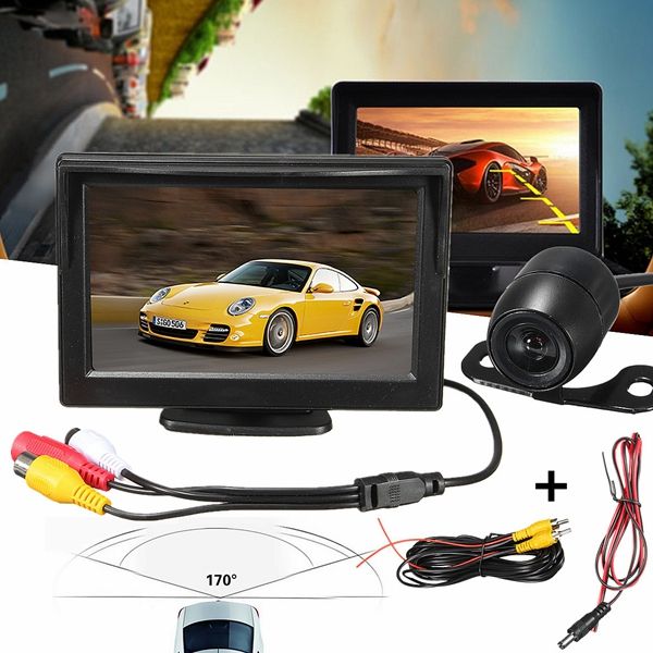 5Inch-LCD-Screen-Monitor-And-170deg-Car-Rear-View-Reverse-Backup-Camera-Night-Vision-1258818