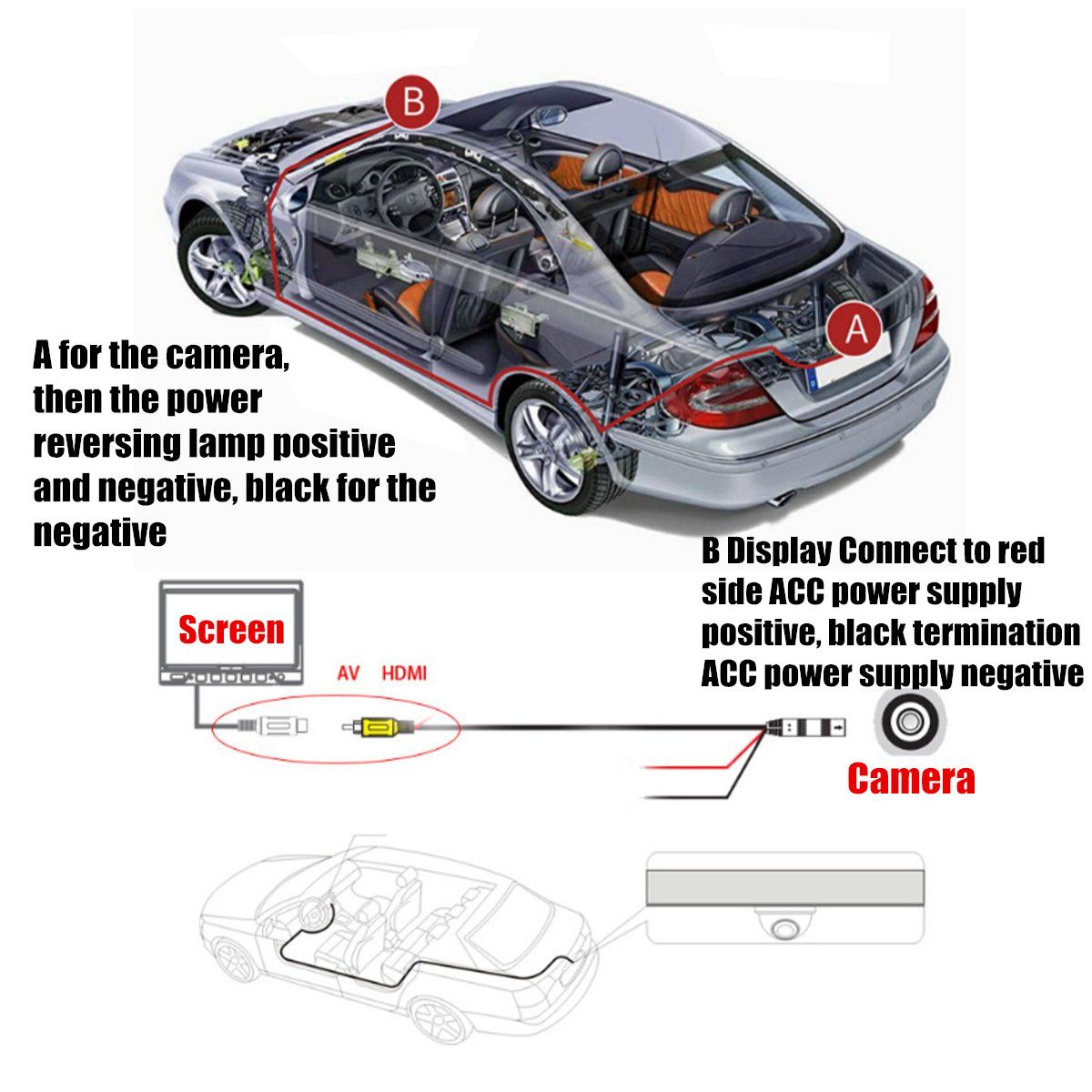 Car-HD-Rear-View-Backup-IR-Night-Vision-Camera-CCD-For-HYUNDAI-IX35-TUCSON-1213832