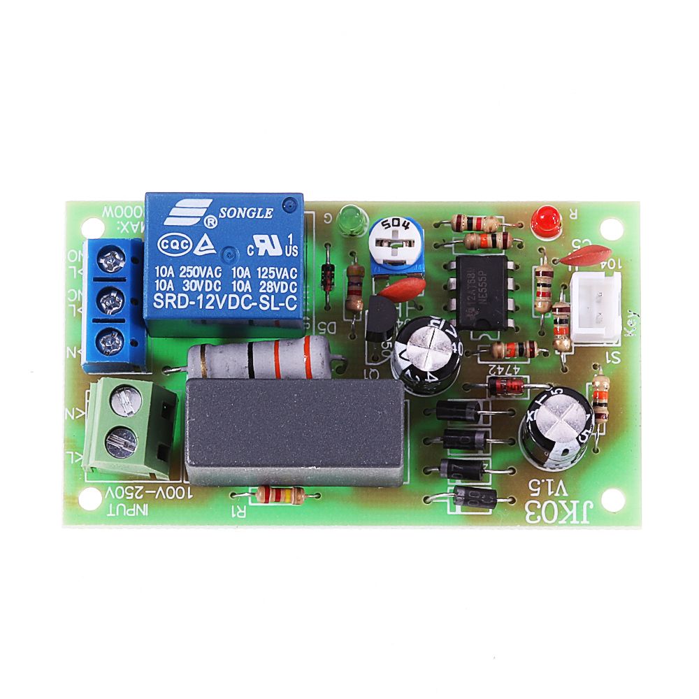 10pcs-JK03-220V-AC-Time-Delay-Relay-Control-Module-with-Trigger-Delay-5min-Adjustable-NE555-10A-1630033