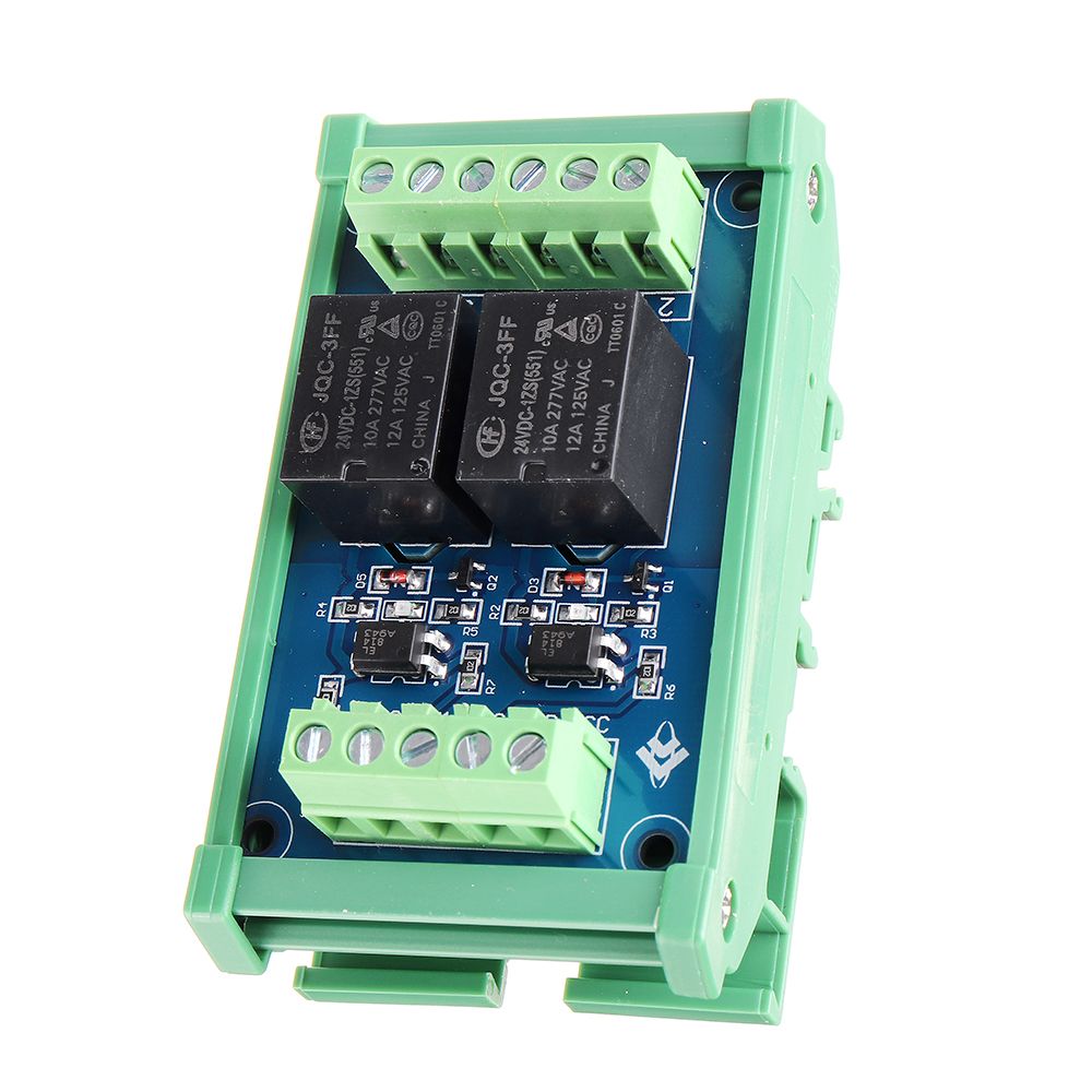 2CH-Channel-Optocoupler-Isolation-Relay-Module-5V12V24V-SCM-PLC-Signal-Amplifier-Board-1625758