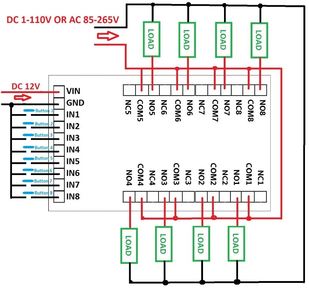 DC-12V-8-Channel-Multifunction-Timer-Delay-Relay-Board-Timing-Loop-Interlock-Self-locking-Momentary--1652311