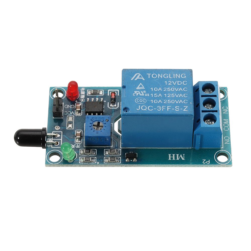 Flame-Flare-Detection-Module-Flame-Sensor-12V-Relay-Board-Infrared-Receiver-Module-1367780