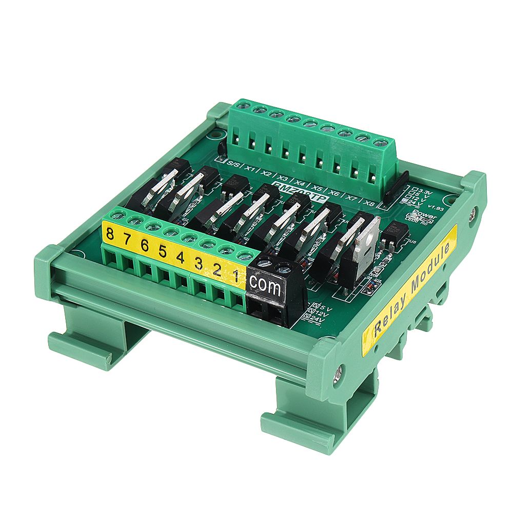 IO-Card-PLC-Signal-Amplifier-Board-NPN-to-PNP-Mutual-Input-Optocoupler-Isolation-Transistor-Output-R-1545489