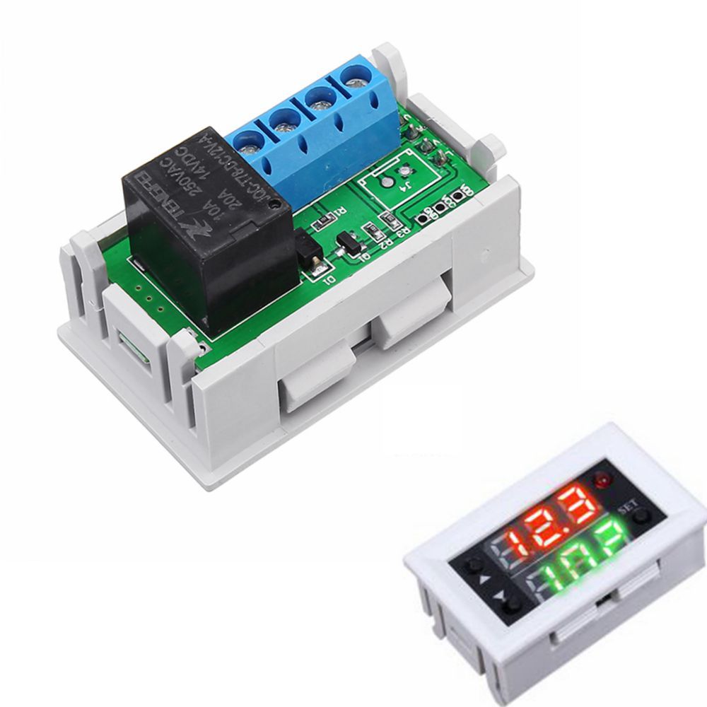 Mini-12V-20A-Digital-LED-Dual-Display-Timer-Relay-Module-With-Case-Timing-Delay-Cycle-1379987