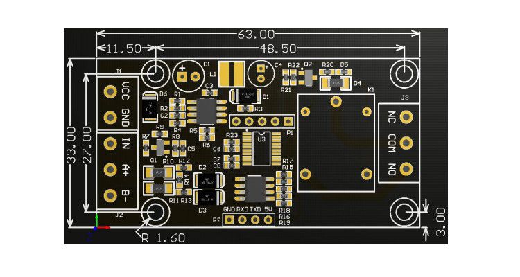 Modbus-RTU-7-24V-Relay-Module-RS485TTL-1-way-Input-and-Output-with-Anti-reverse-Protection-1613419