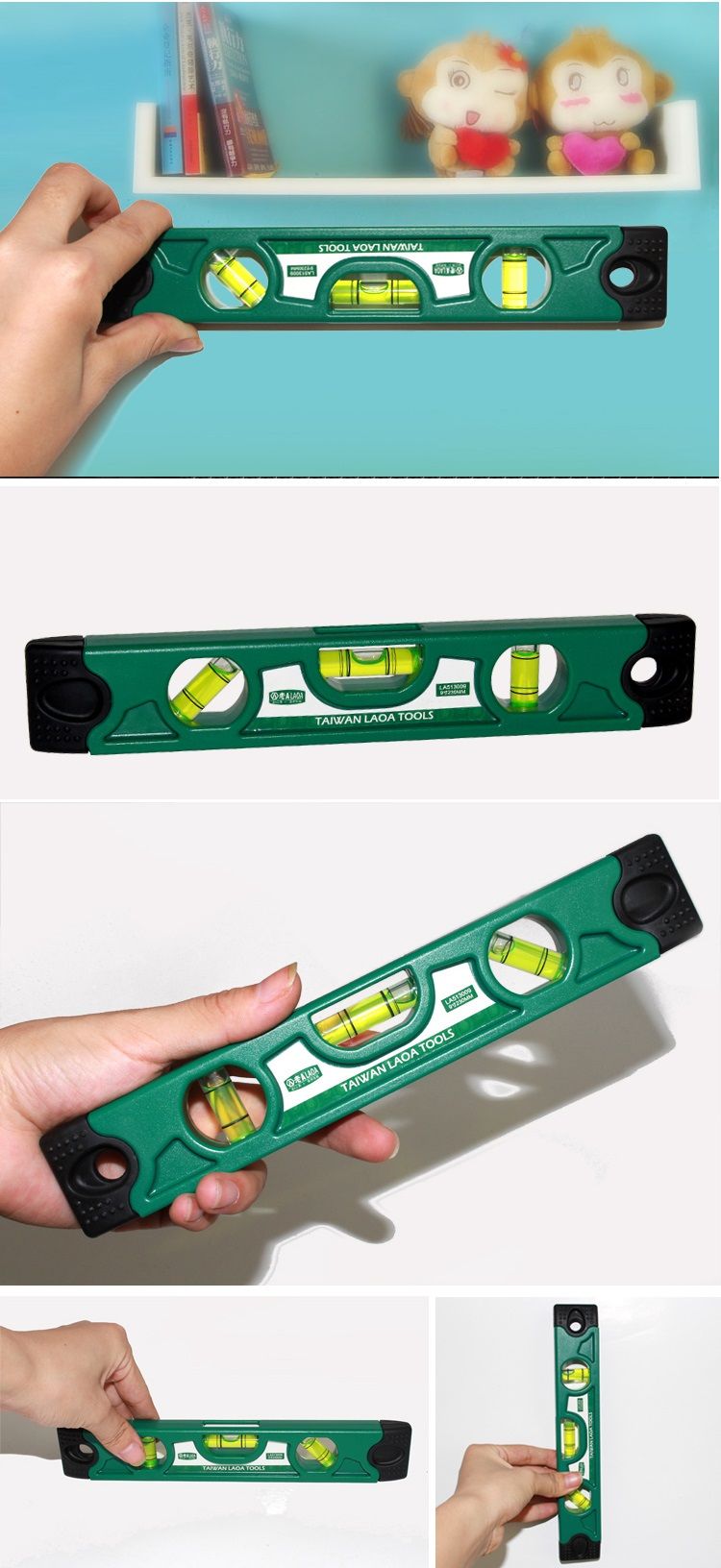 LAOA-LA513009-230MM-Digital-Laser-Level-Ruler-Spirit-Level-Angle-Gauge-Finder-Horizontal-Vertical-Cr-1708564