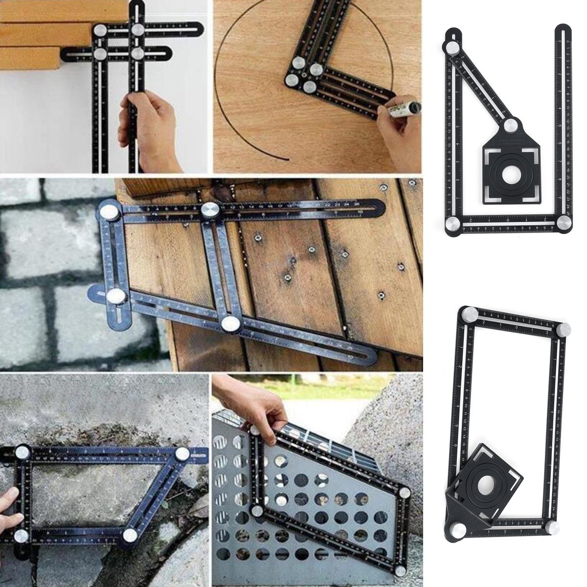 Multi-Angle-Aluminum-4-Folding-Measuring-Ruler-Positional-Template-Tool-Locator-1753014