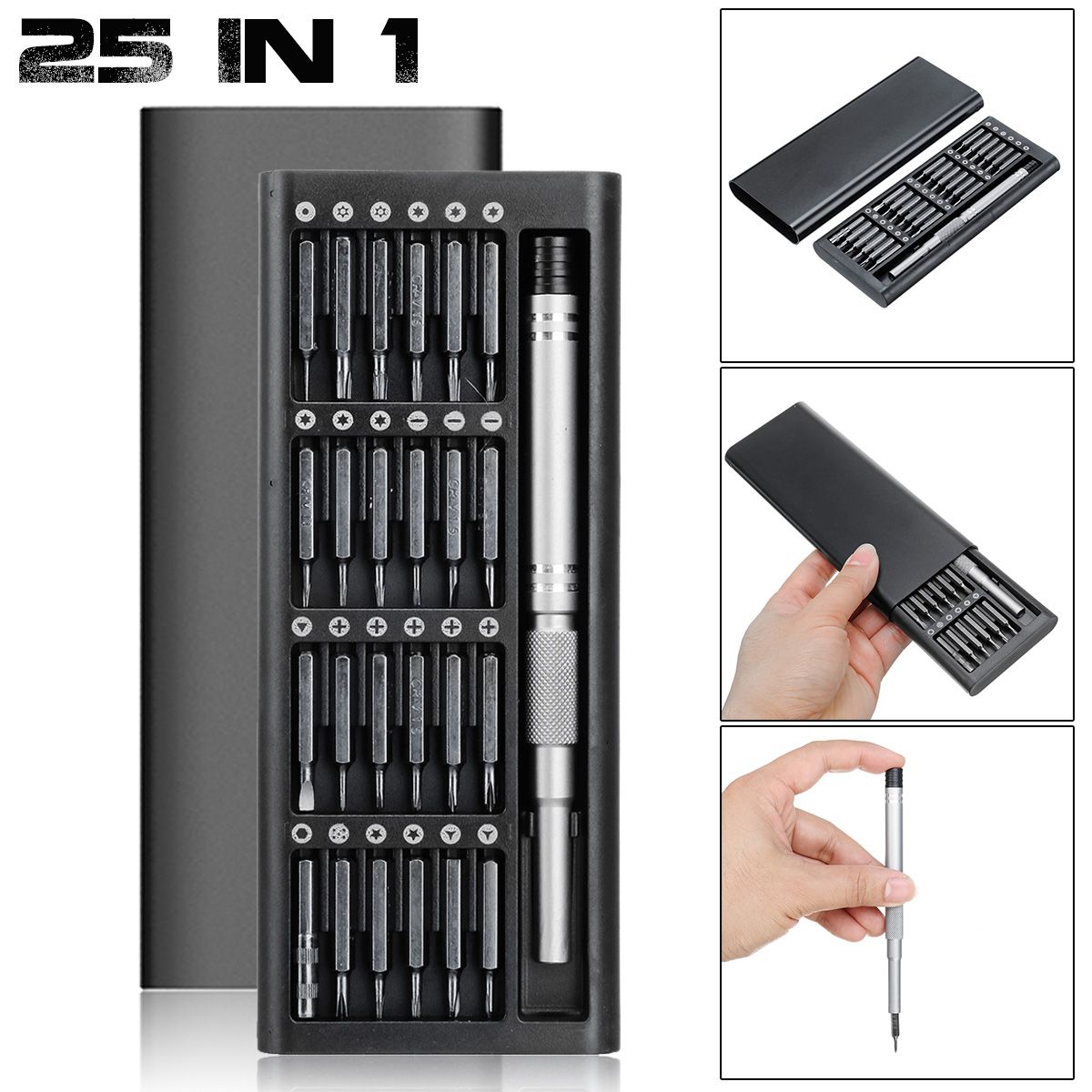 25-In-1-Multi-Tool-Magnetic-Precision-Screwdriver-Set-Aluminum-Alloy-Case-Repair-Kit-1443380