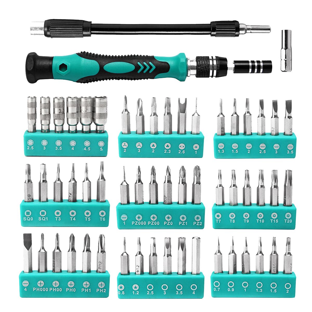 58-In-1-Multifunction-Precision-Screwdriver-Kit-Magnetic-with-54-Bits-for-Phone-Watch-Sun-Glassess-1339468