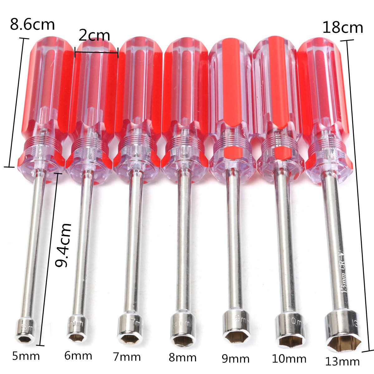 7Pcs-Steel-Shaft-Hex-Nut-Socket-Spinner-Driver-Screwdrivers-Set-5-6-7-8-9-10-13mm-1059547