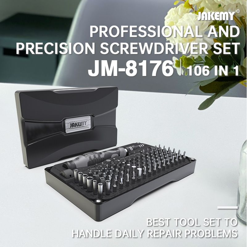 Jakemy-8176-106Pcs-Multi-function-Magnetic-Precision-Screwdriver-Set-Tweezer-Screw-Driver-With-Exten-1671632