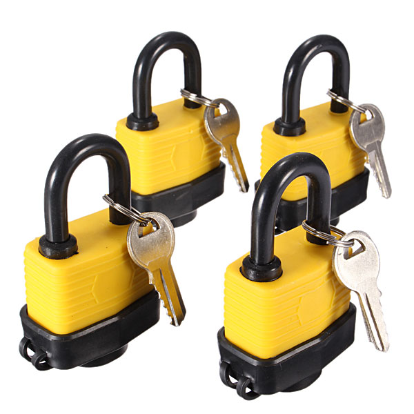 4pcs-40mm-Keyed-Alike-Waterproof-Gate-Door-Padlock-with-8-Same-Key-955747