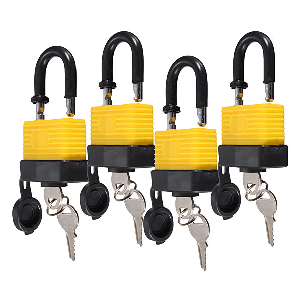 4pcs-40mm-Keyed-Alike-Waterproof-Gate-Door-Padlock-with-8-Same-Key-955747