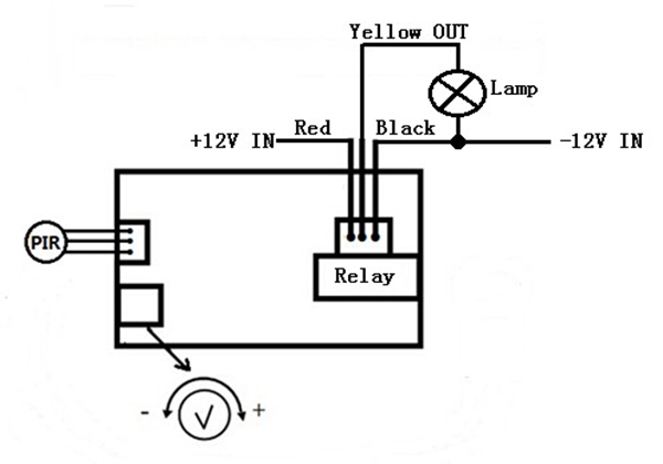 3pcs-DC-12V-50uA-3-Wire-Human-Body-Induction-PIR-IR-Pyroelectric-Infrared-Sensor-Module-Relay-Contro-1225834