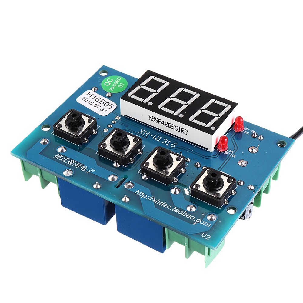 3pcs-XH-W1316-Thermostat-Control--Acceleration-2-Relay-Temperature-Controller-DC12V-High-and-Low-Ala-1637869