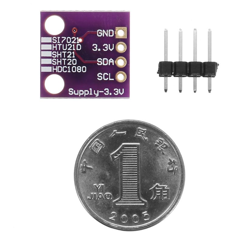 5Pcs-GY-213V-HDC1080-High-Accuracy-Digital-Humidity-Sensor-With-Temperature-Sensor-1264631