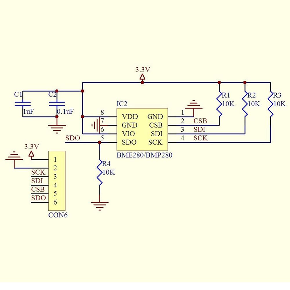 5pcs-BME280-Digital-Sensor-Temperature-Humidity-Atmospheric-Pressure-Sensor-Module-1430737