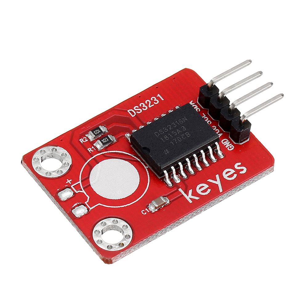 Keyes-Brick-3231-Clock-Module-pad-hole-with-Pin-Header-Board-IIC-Interface-1722842