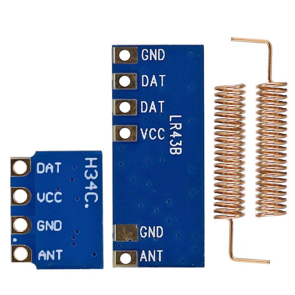 20pcs-433MHz-Wireless-Transceiver-Kit-Mini-RF-Transmitter-Receiver-Module--40PCS-Spring-Antennas-OPE-1668874