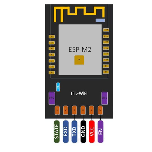 3Pcs-Geekcreit-DT-06-Wireless-WiFi-Serial-Port-Transparent-Transmission-Module-TTL-To-WiFi-Compatibl-1153738