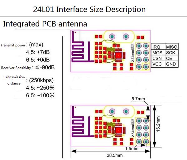 3Pcs-NRF24L01-SI24R1-24G-Wireless-Power-Enhanced-Communication-Receiver-Module-1057155