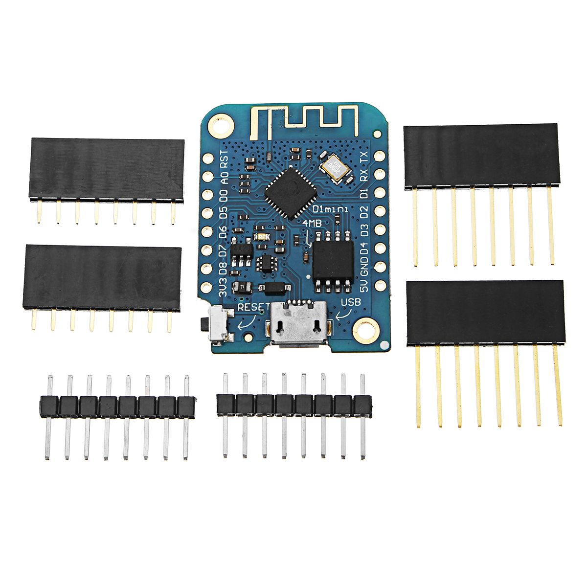 3pcs-D1-Mini-V300-WIFI-Internet-Of-Things-Development-Board-Based-ESP8266-4MB-Geekcreit-for-Arduino--1385322