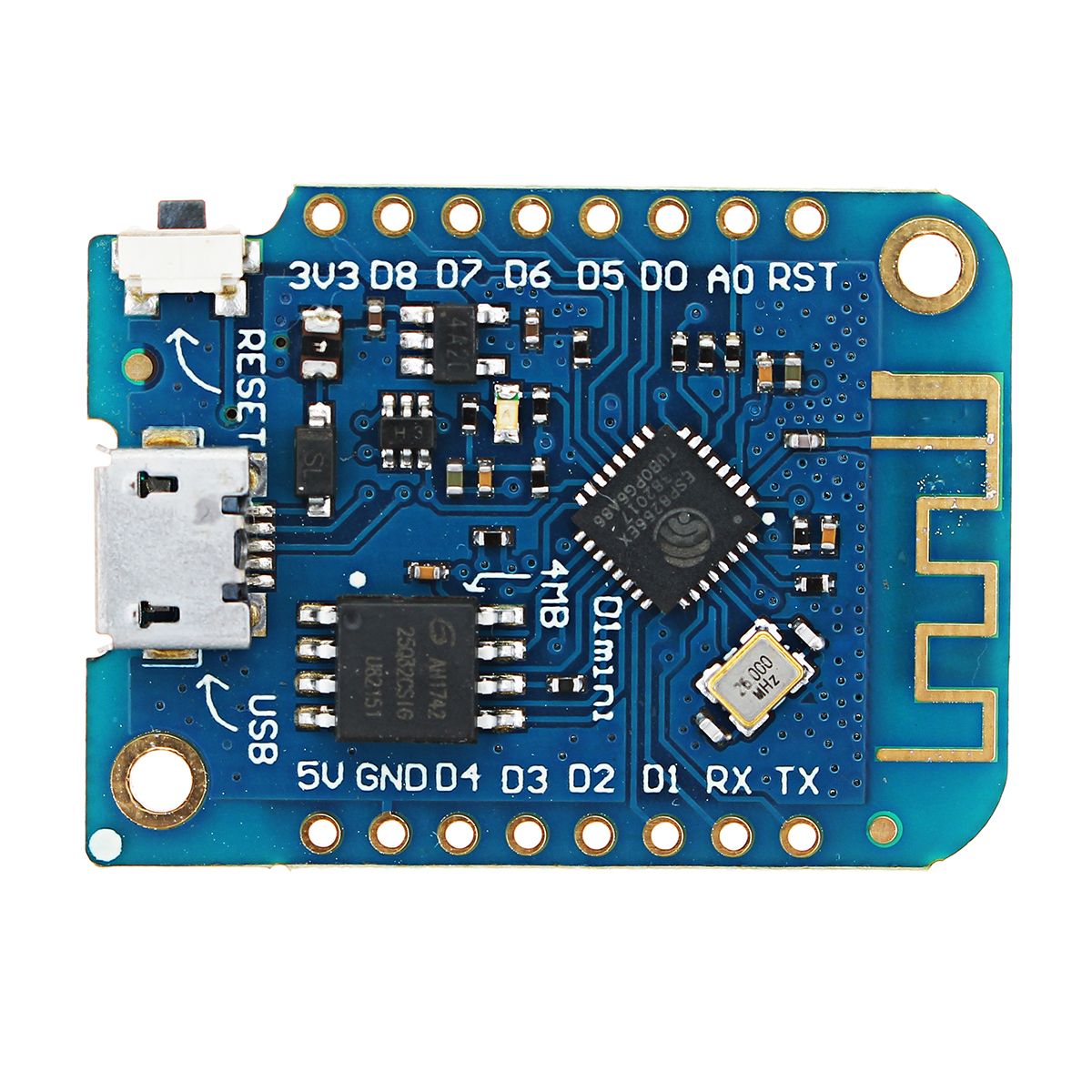 3pcs-D1-Mini-V300-WIFI-Internet-Of-Things-Development-Board-Based-ESP8266-4MB-Geekcreit-for-Arduino--1385322