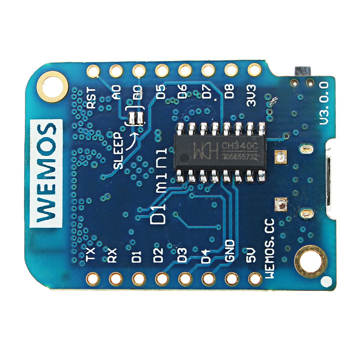 3pcs-D1-Mini-V300-WIFI-Internet-Of-Things-Development-Board-Based-ESP8266-4MB-Geekcreit-for-Arduino--1385322