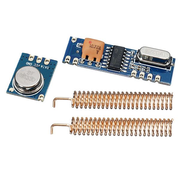 433MHz-100M-Wireless-Transceiver-Module-Kit-Transmitter--Receiver--2pcs-Copper-Spring-Antenna-1179985