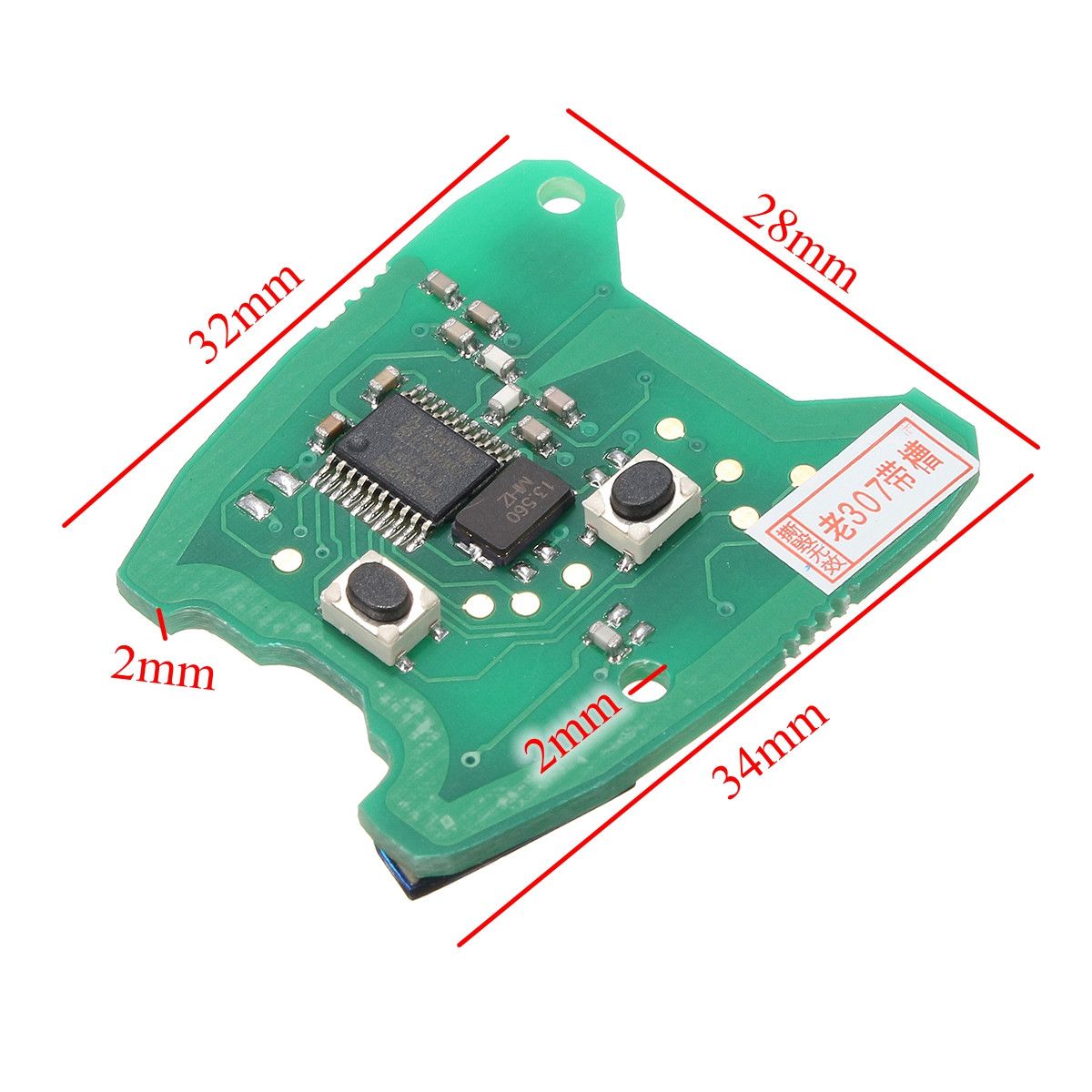 433MHz-Remote-Key-PCB-Circuit-Board-For-Peugeot-307-73373067C-1424143