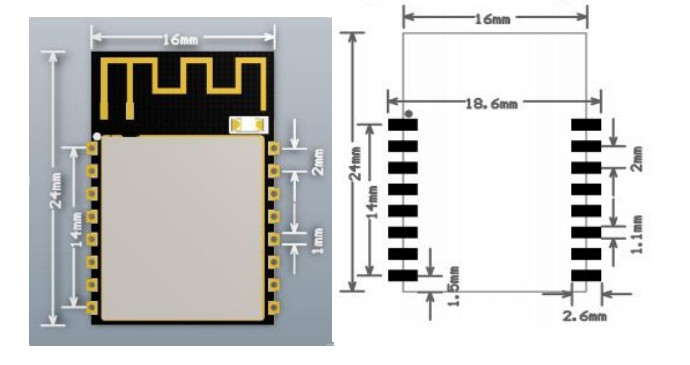 5pcs-ESP8266-ESP-12S-Remote-Serial-Port-WIFI-Transceiver-Wireless-Module-1291143