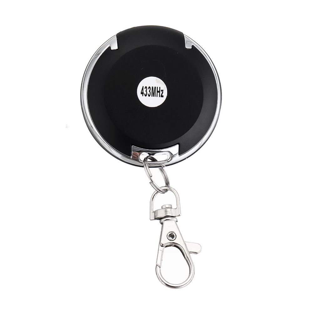 Black-Round-Self-copying-Remote-Control-Transmitter-For-Electric-Door-Garage-Gate-Wireless-Remote-Sw-1569080