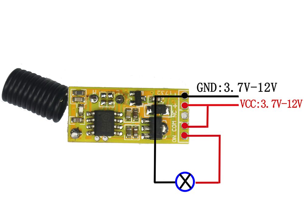 DC-37V-12V-Mini-Wireless-Remote-Control-Switch-Relay-Micro-Receiver-Transmitter-System-For-LED-Ligh-1388946