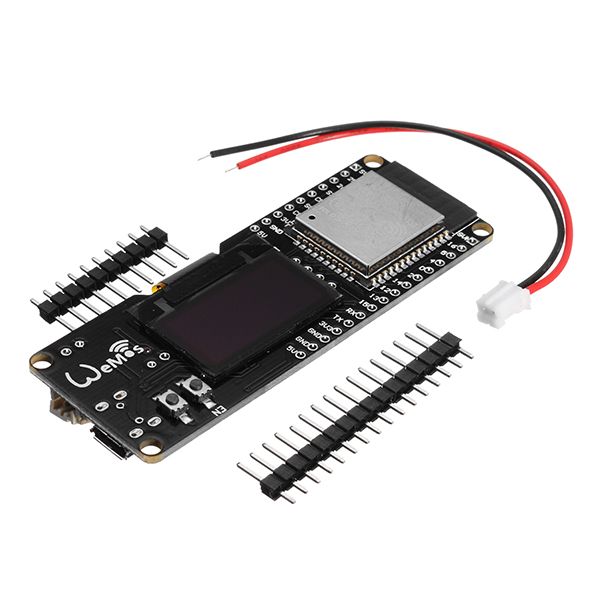 ESP-WROOM-32-Rev1-ESP32-OLED-Display-Board-4-Mb-Bytes32-Mb-Flash-And-Wi-Fi-Antennas-Geekcreit-for-Ar-1214791