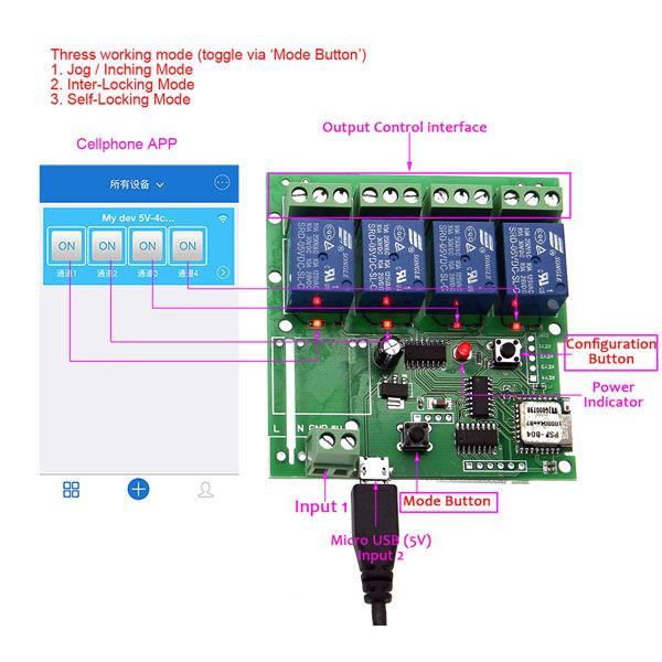 Geekcreitreg-USB-5V-Or-DC-7V-32V-DIY-4-Channel-Jog-Inching-Self-locking-WIFI-Wireless-Smart-Home-Swi-1065544