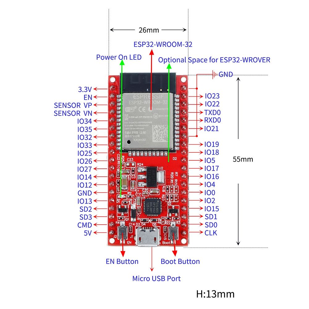 Keyes-ESP32-WROOM-32-Module-Core-Board-ESP32-ESP-32-bluetooth-and-WIFI-MCU-1756083