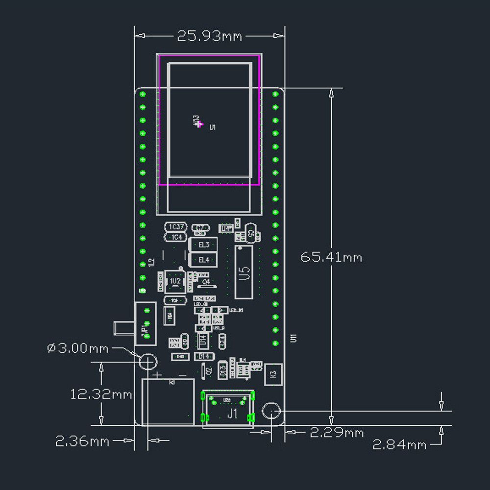 LILYGO-TTGO-T-Koala-ESP32-WiFi-and-bluetooth-Module-4MB-Development-Board-Based-on-ESP32-WROOM-32-Mi-1418429