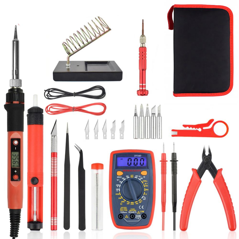 NEWACALOX-60W-Electric-Soldering-Iron-Kit-Digital-Multimeter-LCD-Welding-Set-Desoldering-Pump-Weldin-1741399