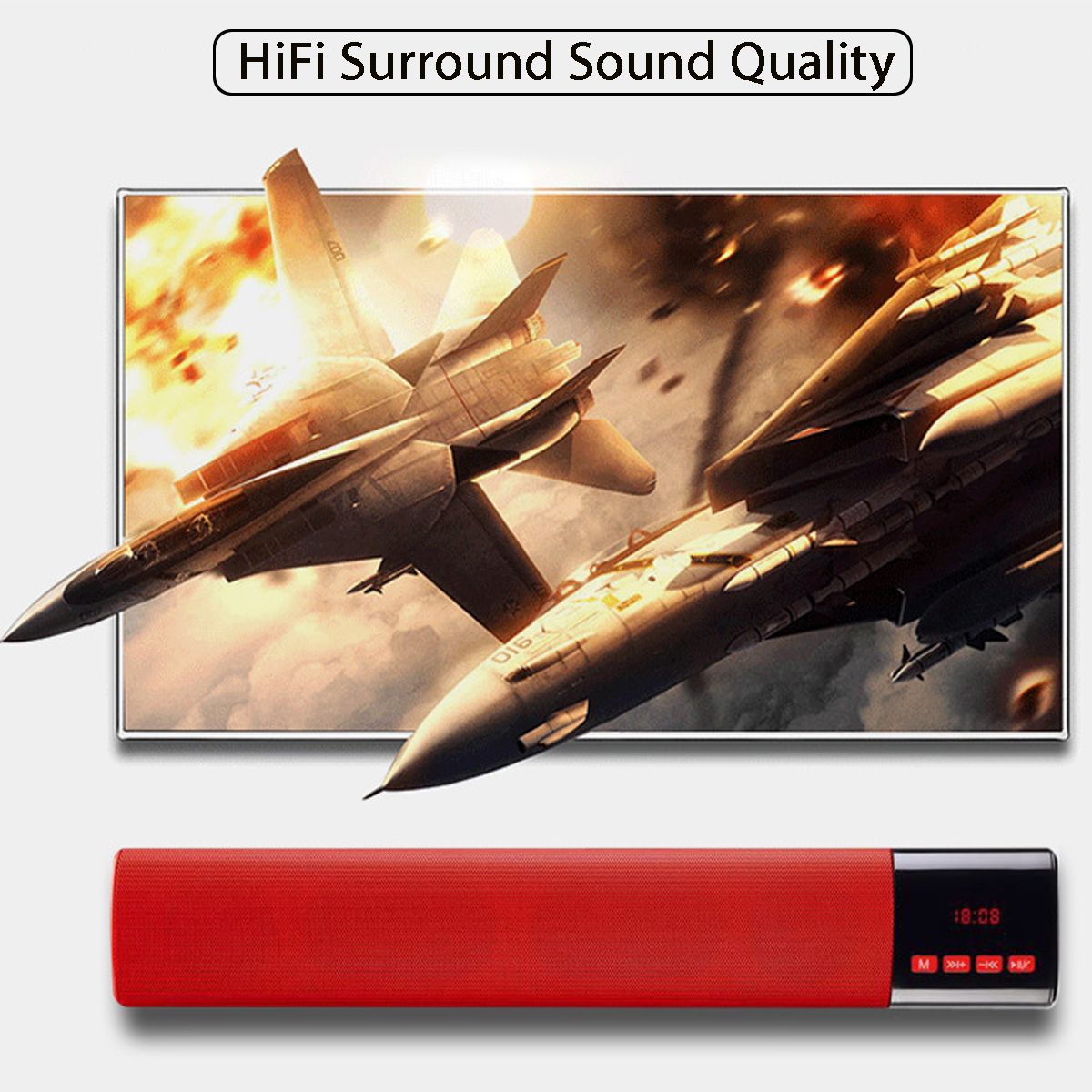 1800-mAh-HiFi-LED-Wireless-bluetooth-Speaker-Double-Diaphragm-BASS-Stereo-Sound-Bar-Built-in-Subwoof-1638246