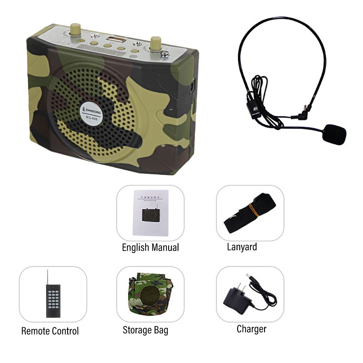 25W-Rechargeable-Camouflage-Hunting-Speaker-Sound-Decoy-100Hz-10KHz-FM-Radio-MP3-Player-with-Remote--1718251