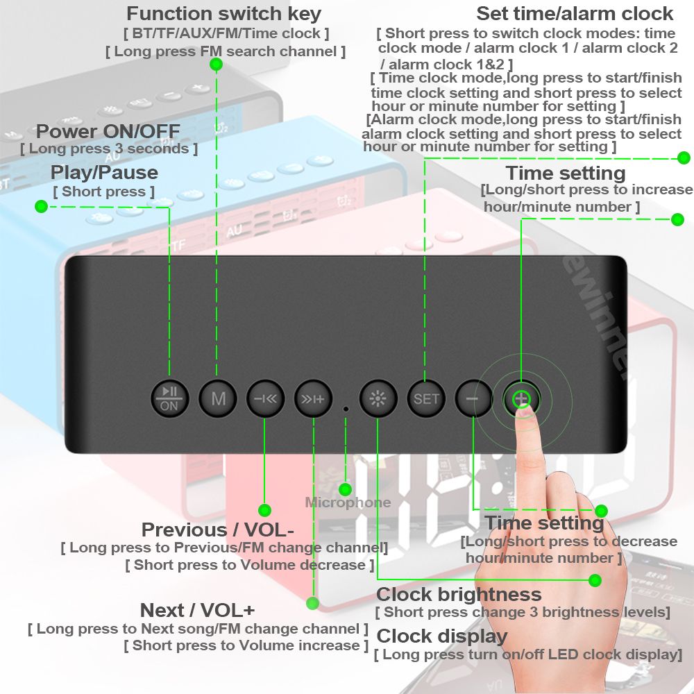 Bakeey-BT506-Wireless-bluetooth-50-Speaker-LED-Display-Dual-Alarm-Clock-TF-Card-4D-Bass-Stereo-Speak-1584324