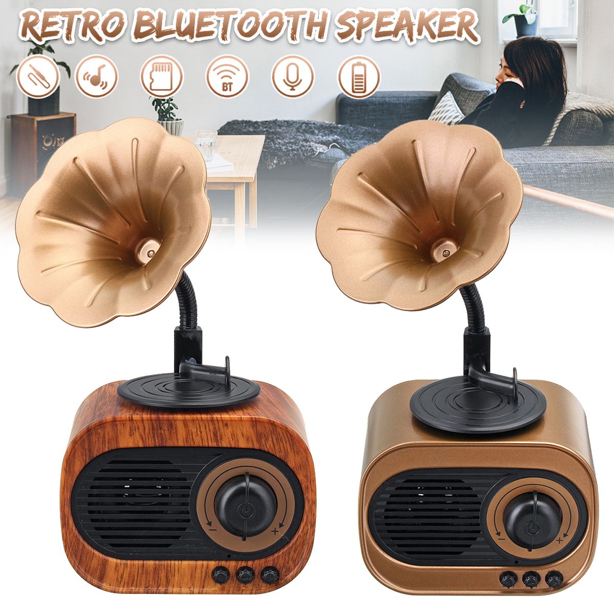 Bakeey-Portable-Wireless-bluetooth-Speaker-TF-Card-Hands-Free-Waterproof-Speakers-Music-Amplifier-1650377